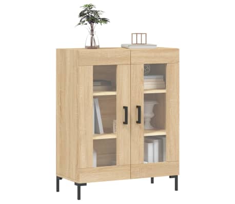 vidaXL Dulap, stejar sonoma, 69,5x34x90 cm, lemn compozit