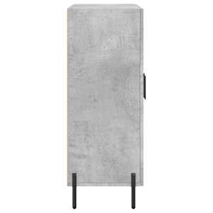 Příborník betonově šedý 69,5 x 34 x 90 cm kompozitní dřevo - obrázek 7