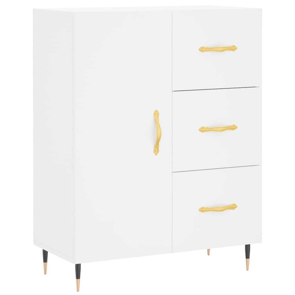 Thumbnail - vidaXL Sideboard Weiß 69,5x34x90 cm Holzwerkstoff