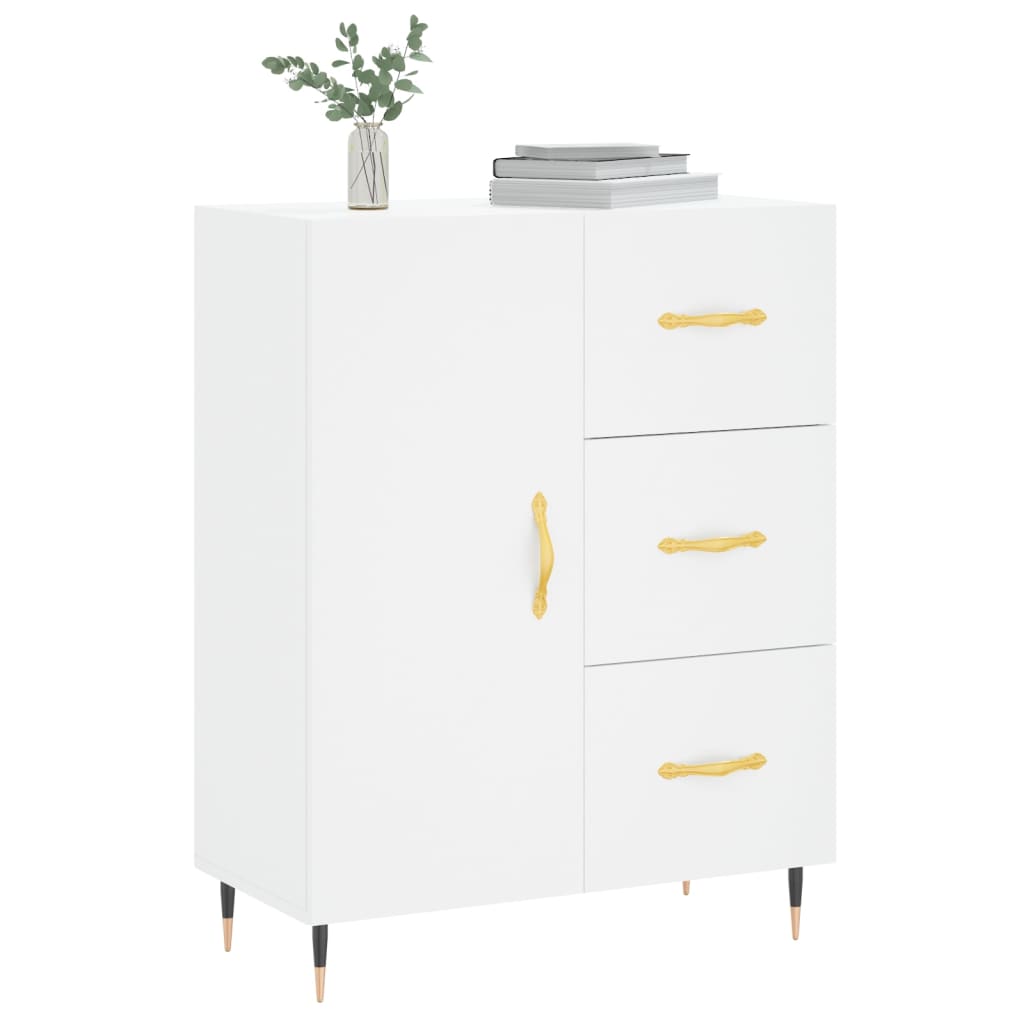Thumbnail - vidaXL Sideboard Weiß 69,5x34x90 cm Holzwerkstoff