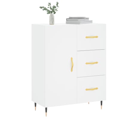 vidaXL Sideboard Wei&szlig; 69,5x34x90 cm Holzwerkstoff