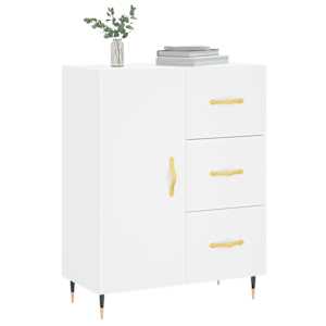 vidaXL Sideboard Wei&szlig; 69,5x34x90 cm Holzwerkstoff