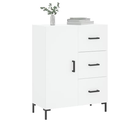 vidaXL Senkki valkoinen 69,5x34x90 cm tekninen puu