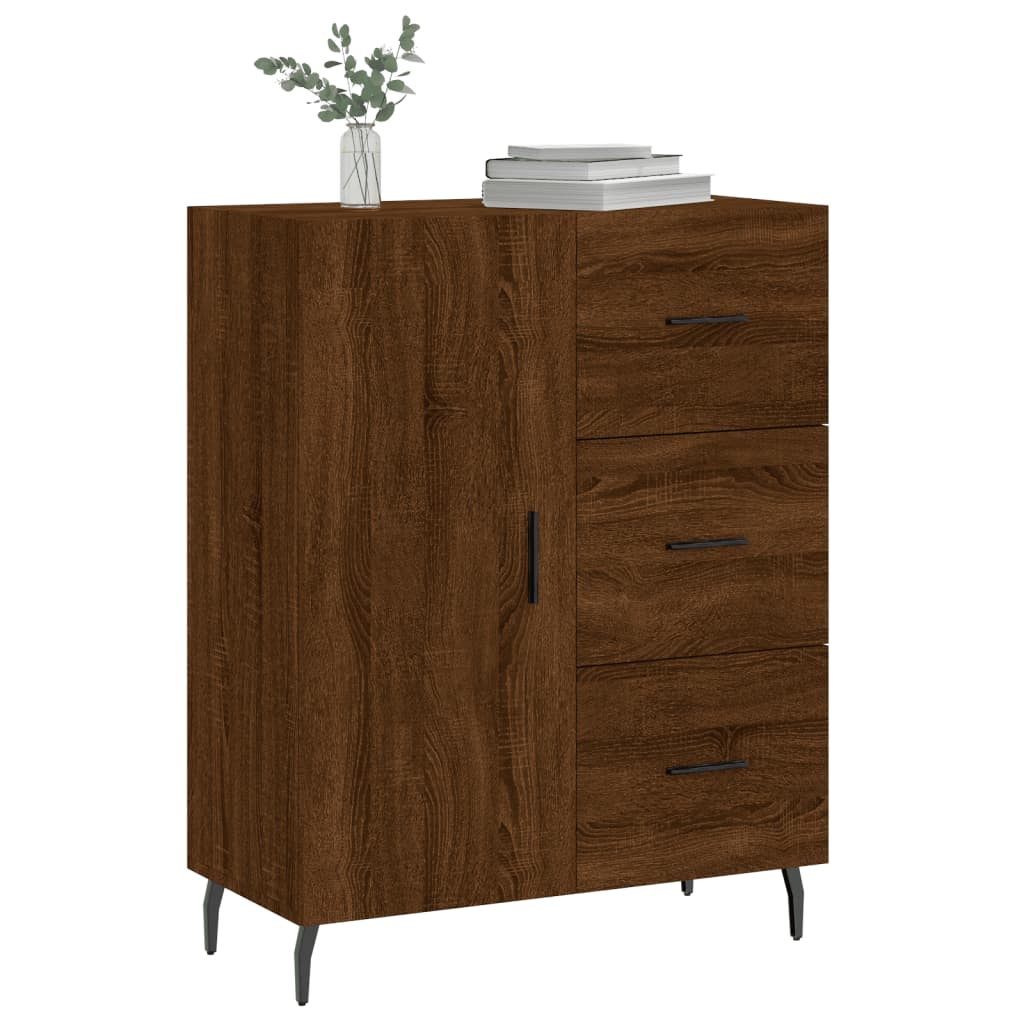 Thumbnail - vidaXL Sideboard Braun Eichen-Optik 69,5x34x90 cm Holzwerkstoff