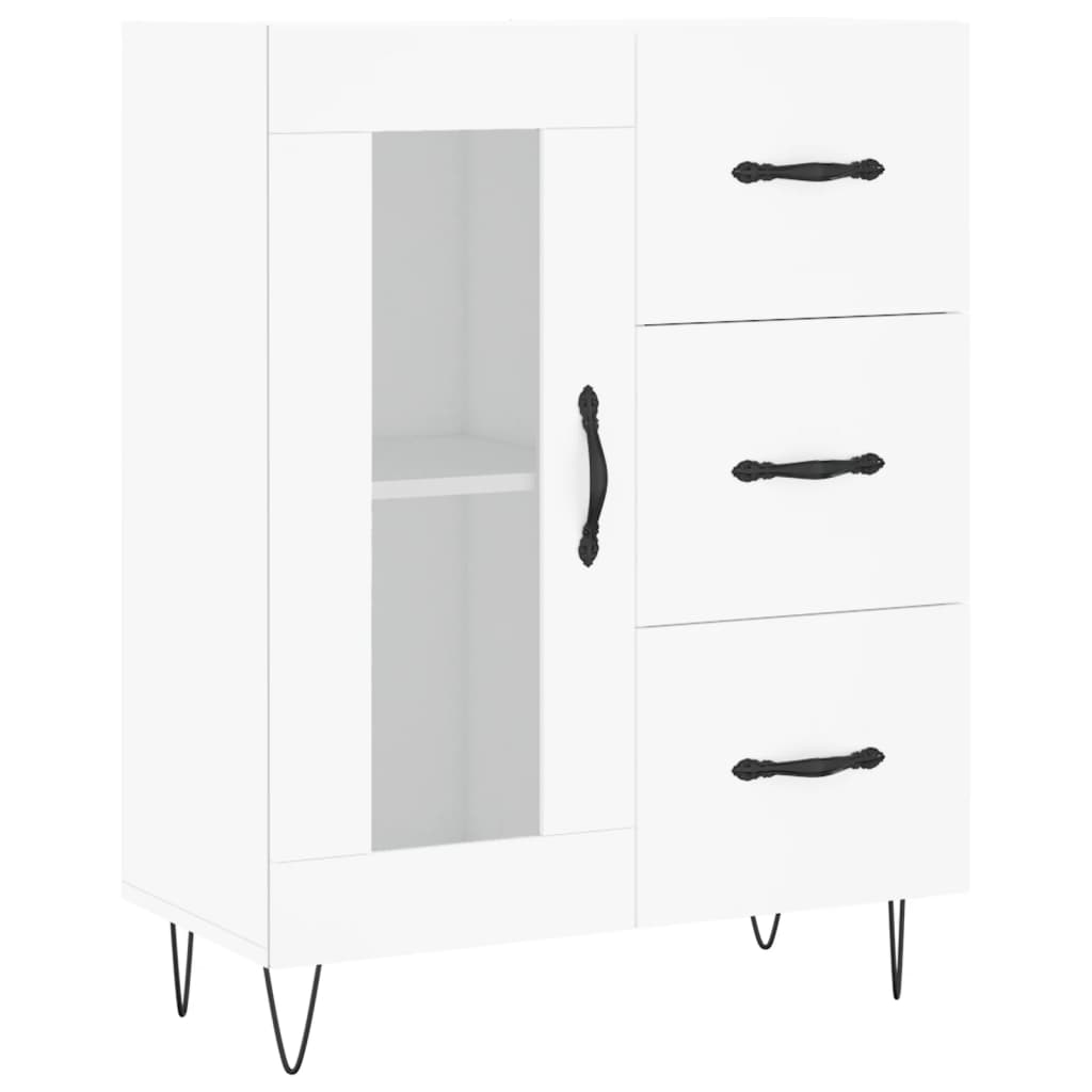 Thumbnail - vidaXL Sideboard Weiß 69,5x34x90 cm Holzwerkstoff