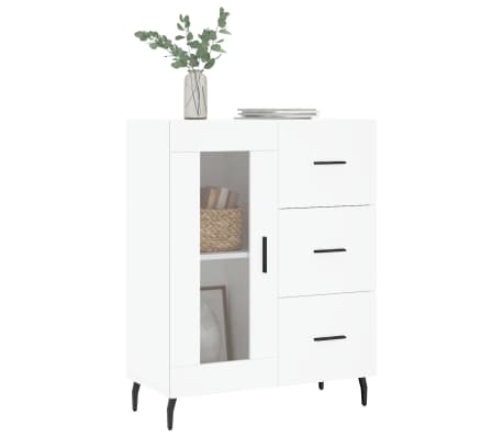 vidaXL Sideboard Wei&szlig; 69,5x34x90 cm Holzwerkstoff