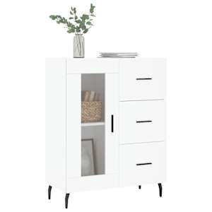 vidaXL Sideboard Wei&szlig; 69,5x34x90 cm Holzwerkstoff