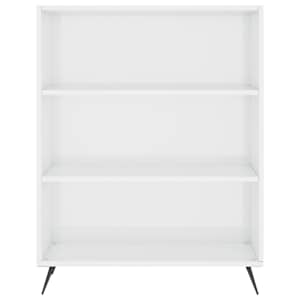 Knihovna bílá s vysokým leskem 69,5x32,5x90 cm kompozitní dřevo - obrázek 4
