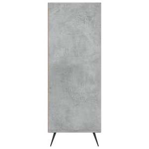 Knihovna betonově šedá 69,5 x 32,5 x 90 cm kompozitní dřevo - obrázek 5
