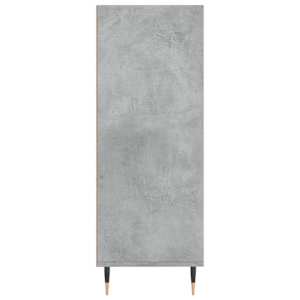Knihovna betonově šedá 69,5 x 32,5 x 90 cm kompozitní dřevo - obrázek 5