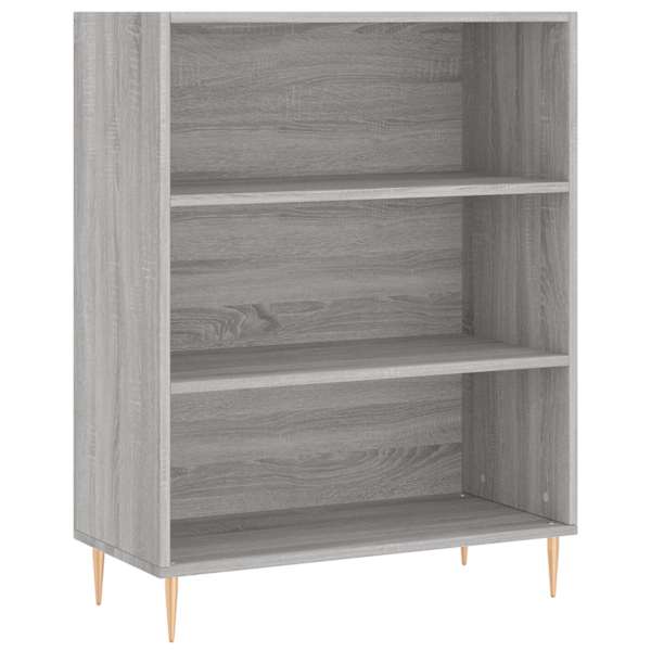vidaXL raamaturiiul, hall Sonoma tamm, 69,5 x 32,5 x 90 cm, tehispuit
