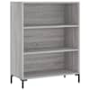 vidaXL raamaturiiul, hall Sonoma tamm, 69,5 x 32,5 x 90 cm, tehispuit