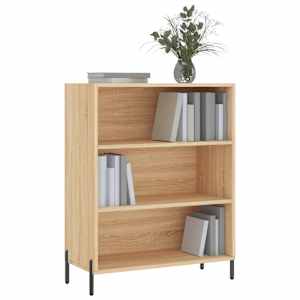 vidaxL Shelf Cabinet Sonoma Oak 69.5x32.5x90 cm Engineered Wood