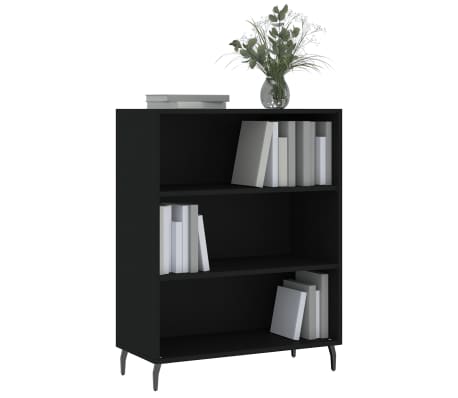 vidaXL kapp-riiul, must, 69,5 x 32,5 x 90 cm, tehispuit