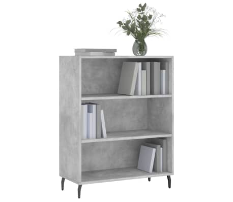 vidaXL Schappenkast 69,5x32,5x90 cm bewerkt hout betongrijs