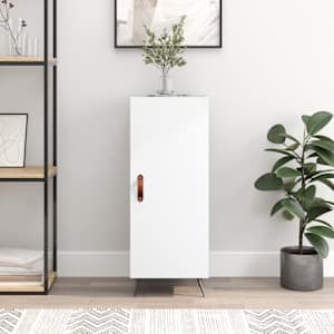 Komoda bela 34,5x34x90 cm inženirski les