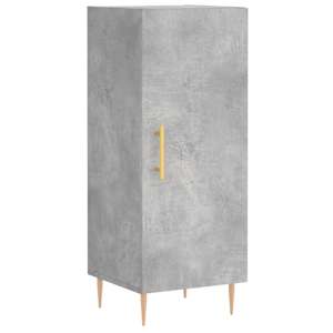 Příborník betonově šedý 34,5 x 34 x 90 cm kompozitní dřevo - obrázek 2
