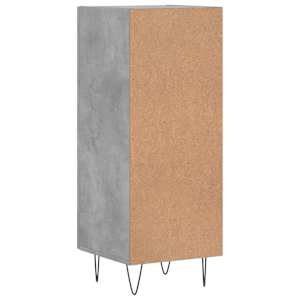 Příborník betonově šedý 34,5 x 34 x 90 cm kompozitní dřevo - obrázek 8