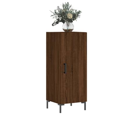 vidaXL Sideboard Brown Oak 34.5x34x90 cm Engineered Wood