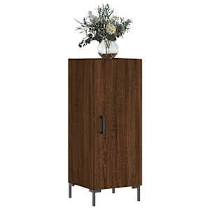 vidaXL Sideboard Brown Oak 34.5x34x90 cm Engineered Wood