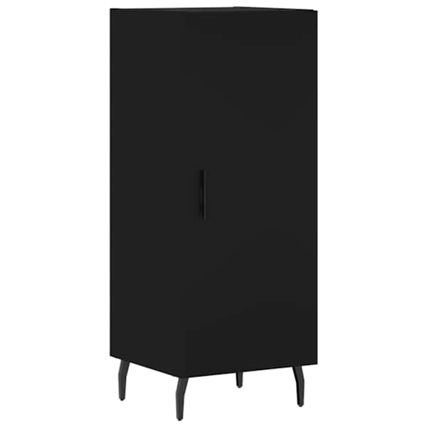 vidaXL puhvetkapp, must, 34,5 x 34 x 90 cm, tehispuit