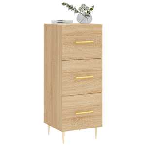 vidaXL Ντουλάπι Sonoma Δρυς 34,5x34x90 εκ. από Επεξεργασμένο Ξύλο