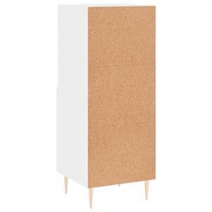 Příborník bílý s vysokým leskem 34,5x34x90 cm kompozitní dřevo - obrázek 8