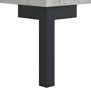 Příborník betonově šedý 34,5 x 34 x 90 cm kompozitní dřevo - obrázek 10