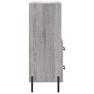 Příborník šedý sonoma 34,5 x 34 x 90 cm kompozitní dřevo - obrázek 7