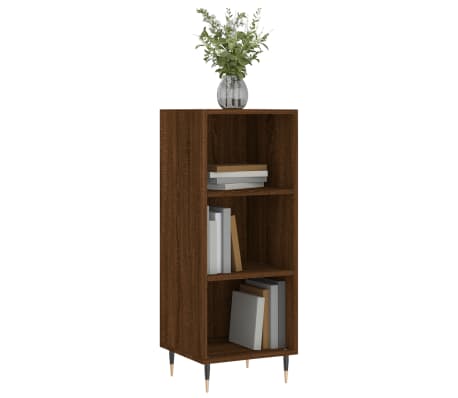 vidaXL Sideboard Brown Oak 34.5x32.5x90 cm Engineered Wood