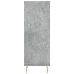 Příborník betonově šedý 34,5 x 32,5 x 90 cm kompozitní dřevo - obrázek 5