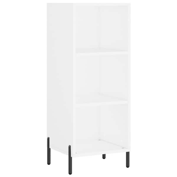 vidaXL puhvetkapp, valge, 34,5 x 32,5 x 90 cm, tehispuit