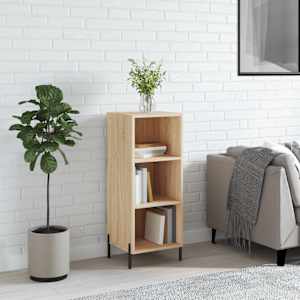 Komoda sonoma hrast 34,5x32,5x90 cm inženirski les