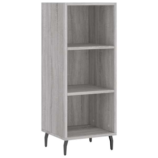vidaXL puhvetkapp, hall, Sonoma tamm, 34,5 x 32,5 x 90 cm, tehispuit
