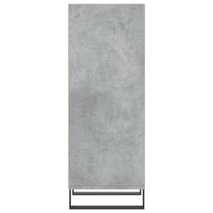 Příborník betonově šedý 34,5 x 32,5 x 90 cm kompozitní dřevo - obrázek 5
