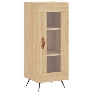 Příborník dub sonoma 34,5 x 34 x 90 cm kompozitní dřevo - obrázek 2