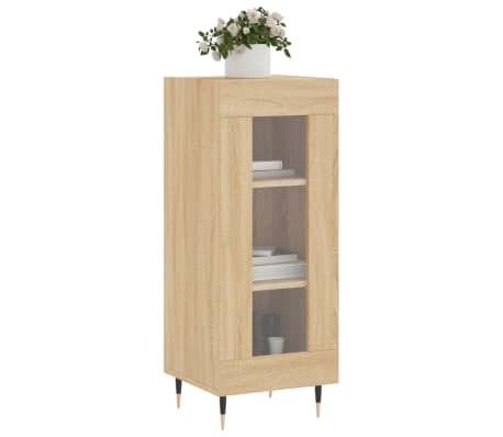 vidaXL Ντουλάπι Sonoma Δρυς 34,5x34x90 εκ. από Επεξεργασμένο Ξύλο