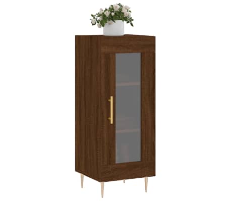 vidaXL barna t&ouml;lgy sz&iacute;nű szerelt fa t&aacute;lal&oacute;szekr&eacute;ny 34,5 x 34 x 90 cm