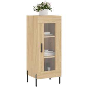 vidaXL Senkki Sonoma-tammi 34,5x34x90 cm tekninen puu