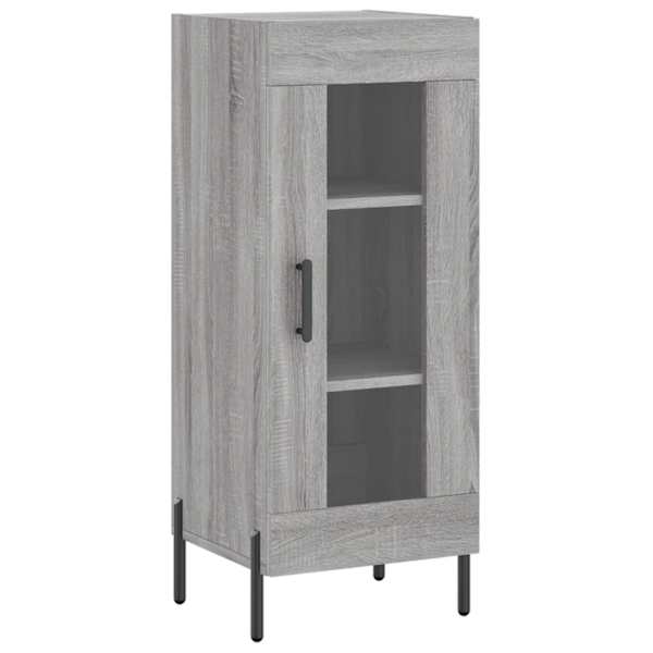 vidaXL puhvetkapp, hall Sonoma tamm, 34,5x34x90 cm, tehispuit