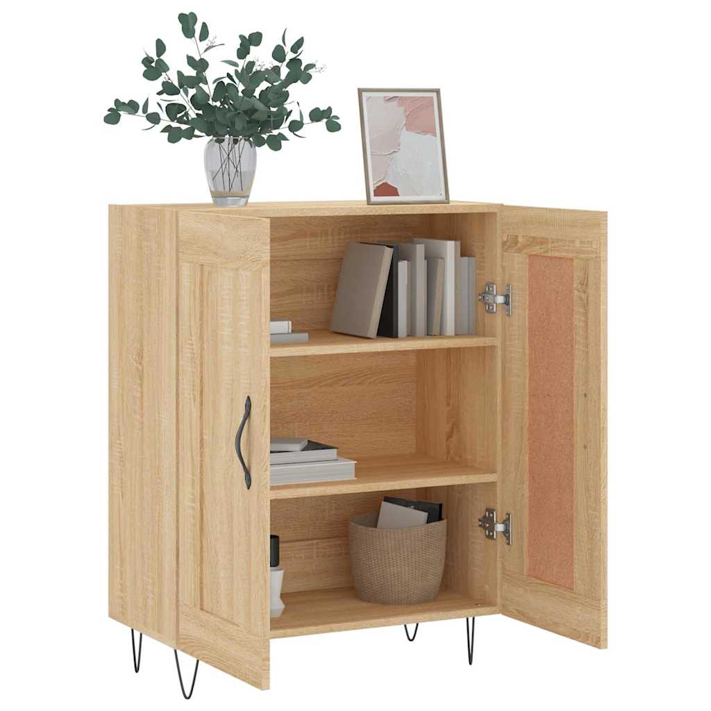 Thumbnail - vidaXL Sideboard Sonoma-Eiche 69,5x34x90 cm Holzwerkstoff