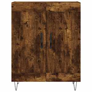 Příborník kouřový dub 69,5 x 34 x 90 cm kompozitní dřevo - obrázek 6