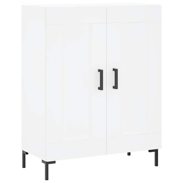 vidaXL puhvetkapp, valge, 69,5 x 34 x 90 cm, tehispuit