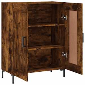 Příborník kouřový dub 69,5 x 34 x 90 cm kompozitní dřevo - obrázek 6