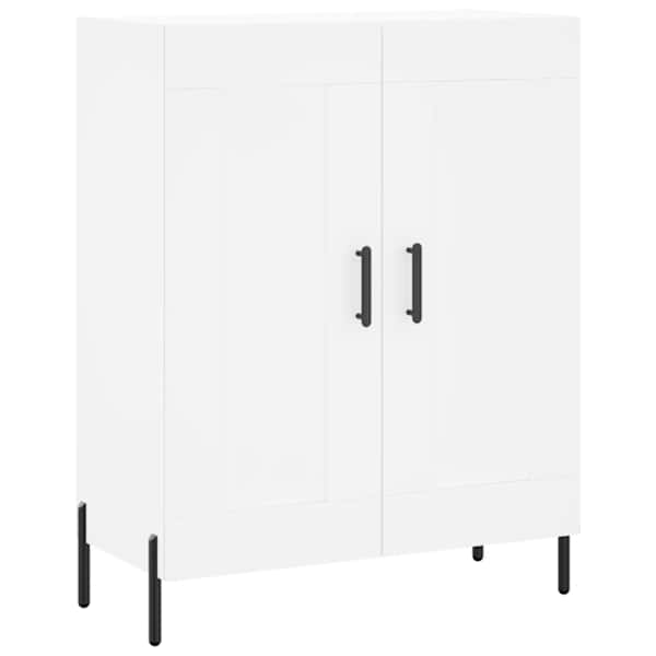 vidaXL puhvetkapp, valge, 69,5 x 34 x 90 cm, tehispuit