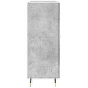 Příborník betonově šedý 69,5 x 34 x 90 cm kompozitní dřevo - obrázek 7