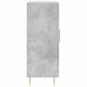 Příborník betonově šedý 69,5 x 34 x 90 cm kompozitní dřevo - obrázek 7