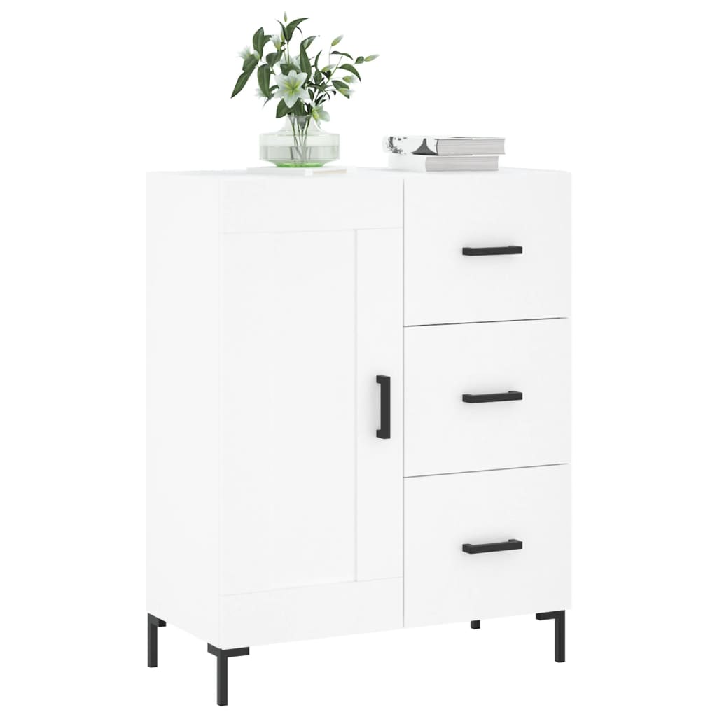 Thumbnail - vidaXL Sideboard Weiß 69,5x34x90 cm Holzwerkstoff