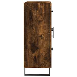 Příborník kouřový dub 69,5 x 34 x 90 cm kompozitní dřevo - obrázek 7