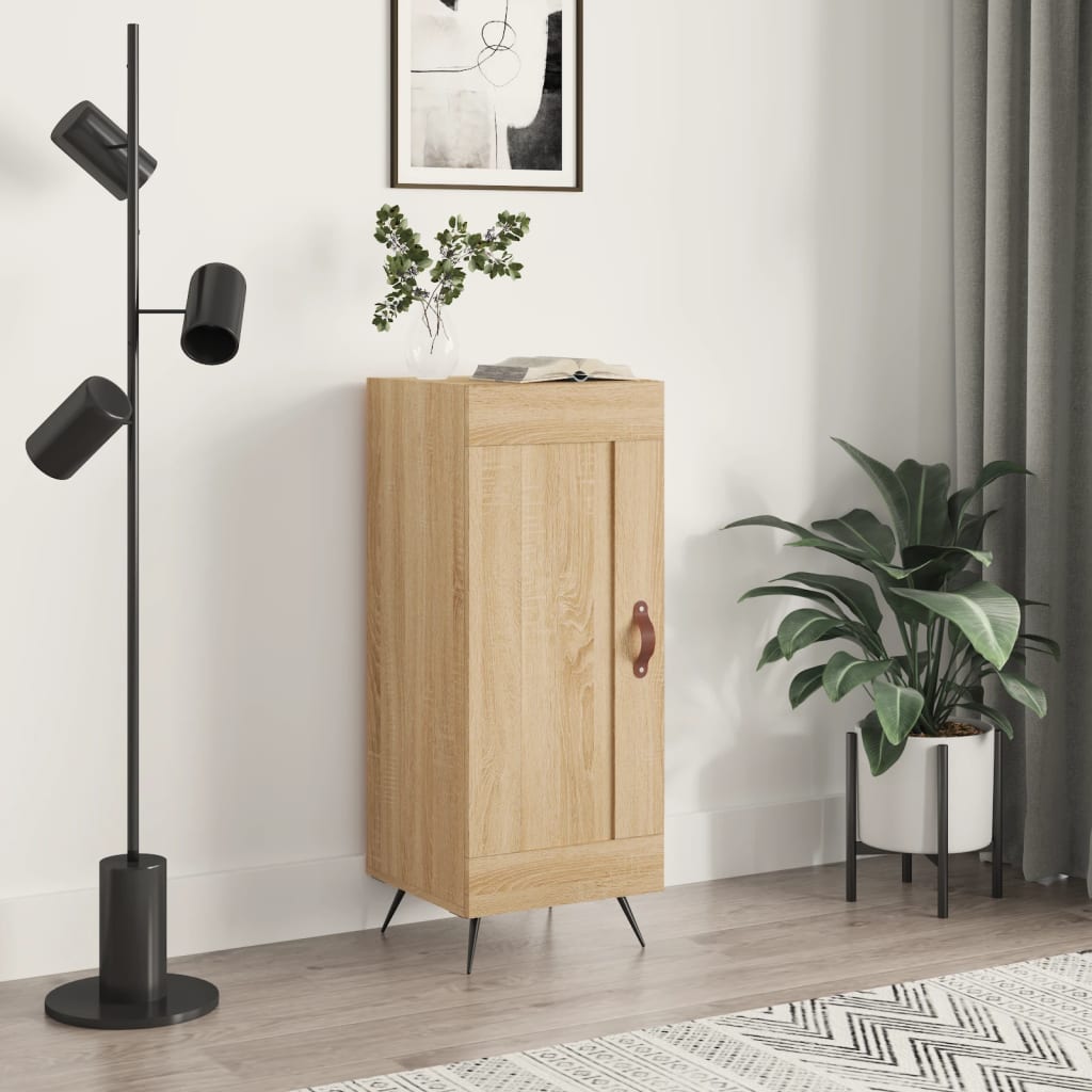 Buffet Chêne sonoma 34,5x34x90 cm Bois d'ingénierie